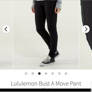 Lululemon Bust A Move Pant - Black